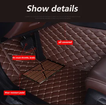 Mil;i Custom automobilių grindų kilimėliai Tesla modeliai 3 Modelio S MODELIS, X automobilių reikmenys stilius