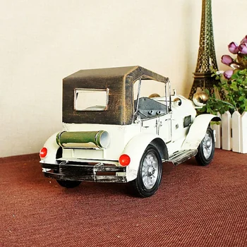Miniatiūrinės Figūrėlės Klasikinių Automobilių Modeliu, Namų Dekoravimo Reikmenys Kambarį Metalų, Dirbtinių Senas Žaislas, Stalo Reikmenys