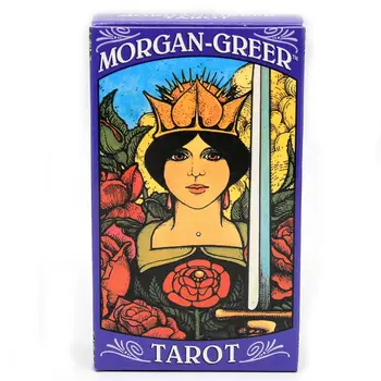 Morgan Greer 78 Taro Kortų Kaladę Šeimai Šalis Stalo Žaidimas Paslaptingas Būrimą 