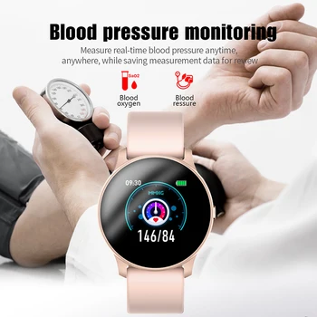 Moterų, Vyrų Smart Elektroninių Žiūrėti Prabanga Kraujo Spaudimas Skaitmeninių Laikrodžių Mados Kalorijų Sporto Laikrodis DND Režimas 