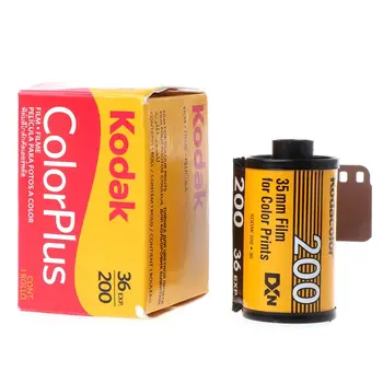 Naujas 1 Roll Spalva Plius ISO 200 35mm 135 Formato 36EXP Neigiamas Filmas LOMO Fotoaparatas