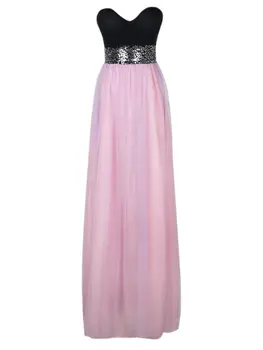 Naujas Atvykimo Šifono Suknelės Gilia V Elegantiškas S-XL) Seksualus Rankovių Kratinys Silm Moterų Suknelės, Šaliai, Aukštos Kokybės