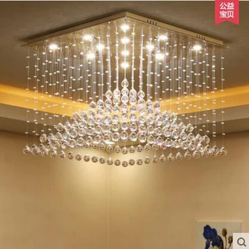 Naujas, modernus minimalistinis led kristalo lempa sietynas prabanga kambarį šiltas miegamasis restoranas žibintai kūrybos miltai lempos