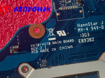 NBM7Q11001 NB.M7Q11.001 VA70 VG70 Acer aspire V3-771 V3-771G Nešiojamas Plokštė 17.3 colių HD4000 GT730M DDR3