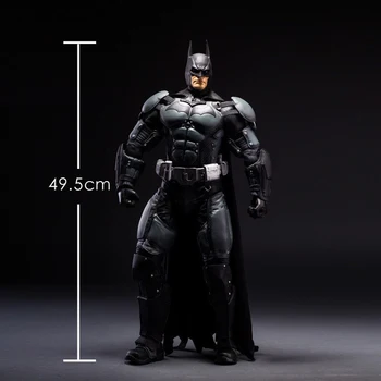 NECA Betmenas Veiksmų Skaičiai 1/4 DC Arkham asylum Plius Dydis Modelis Žaislai 50cm