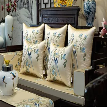 Nemokamas pristatymas elegancija, klasikinis siuvinėjimo mesti Pagalvę 45x45cm Pagalvė pagalvėlės, pagalvės, kėdė, lova namų sofa-dekoratyvinis