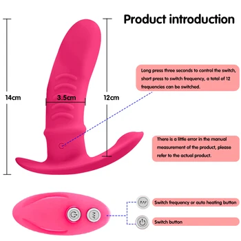 Nešiojami Dildo G-taško Vibratorius Belaidžio Nuotolinio Valdymo Vibratoriai Kelnaitės Sekso Žaislai Moterims, Klitorio Stimuliatorius Masturbator