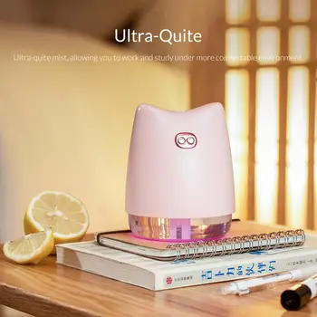 ORICO 270ML Ultragarso USB Oro Drėkintuvas Mielas Aromato eterinis Aliejus Difuzoriaus šalto Rūko aparatas, kurios Naktį LED Lempa Home Office