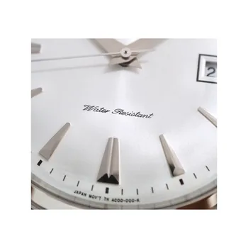 ORIENT Bambino Klasikinis automatinis laikrodis FAC00005W dirželis odinis automatinė vyriški žiūrėti baltoji ryšys odos juosta