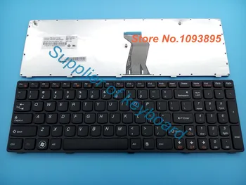 Originalus NAUJAS anglų klaviatūra IBM Lenovo IdeaPad G570 G575 serie nešiojamas anglų klaviatūra NE OEM