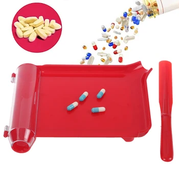 Plastiko Tablečių Skaičiavimo Dėklas Counter Balionėlis Vaistinė Mentele Gydytojas Vaistininkai Įrankis