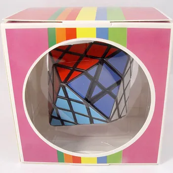 Prekės NewDiansheng 8-kampelis-tik Aštuoniakampis Piramidės Dipyramid 4x4 Formos Režimas Magic Cube Puzzle Žaislai Vaikams laimingas vyšnių labirintas