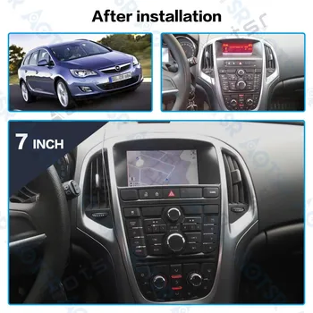PX6 Android 10.0 automobilio multimedijos grotuvo Opel Astra J 2010-2013 CD300 CD400 automobilių gps radijas stereo galvos vienetas Nemokamai žemėlapis Wifi 2 DIN
