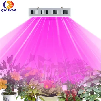 Qkwin COB 1200W LED Grow Light Visą Spektrą 4x300W LED Augti Žiburiai Kambarinių Augalų Žydėjimo Ir Auga