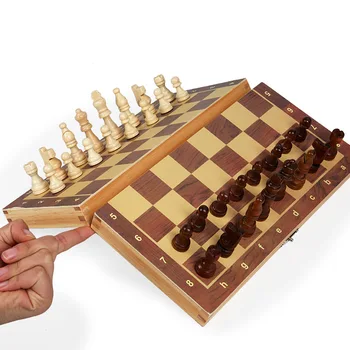 Queen ' s Gambit Montessori stalo Žaidimai Vaikams, Žaislai Švietimo Magnetinio Tarptautinės Šachmatų Dovanos naujieji Metai Žaidimai