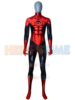 Raudonųjų Žibintų Kostiumas 3D Atspausdintas Blue Lantern, Superhero Cosplay Kostiumas Helovinas Šalis Cosplay Bodysuit Nr. Eyemask