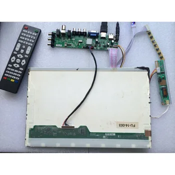 Rinkinys LP150X06 A2 A3 1024X768 1 CCFL LCD TV VGA, USB, AV DVB-C DVB-T nuotolinio 30pin Kolegijos Valdytojas, valdybos Skaitmeninis HDMI 15