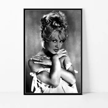 Seksualus Brigitte Bardot Kino Žvaigždė Aktorė Plakatai Ir Spausdina Tapybos Drobės, Nuotraukos Ant Sienos Derliaus Apdaila, Namų Dekoro