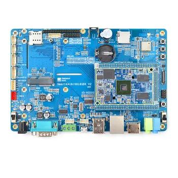 Smart4418SDK Demo - valdybos S5P4418 1GB DDR3 8GB emmsp friendlyarm 4G 7'TFT LCD 800*480 800*1280 capacitive ekranas HDMI