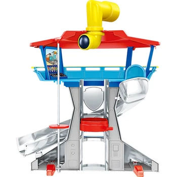 SPIN MASTER Žaislai Bazinės Bokštas Gelbėjimo Autobusų Žaislas Automobilis Derinys PVC Veiksmų Skaičius, Modelis Ryder Anime Duomenys Dovanos Vaikams