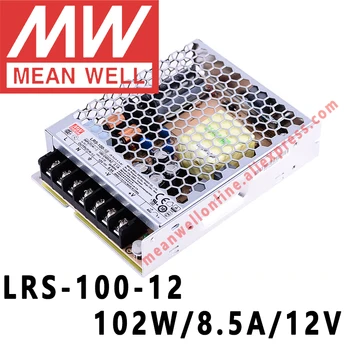Tai Gerai, LRS-100-12 meanwell 12VDC/8.5 A/102W Vieno Išėjimo impulsinis Maitinimo šaltinis internetinėje parduotuvėje