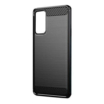 Tinka Samsung S20Fan Edition/S20FE5G Mobiliojo Telefono Apvalkalas, Anti-Drop Silikono TPU Šepečiu Minkštas Apsauginis Apvalkalas