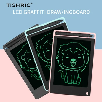 TISHRIC 6.5 colių Grafika tablet LCD Rašyti Planšetinį kompiuterį Vaikams Piešimo Lenta Vaikams Dovanos Piešimo Bloknotas/Stylus Kalėdų Dovanos