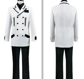 Tokijo Pabaisa:re cos anime vyras moteris cosplay Aukštos kokybės mados kostiumas pilnas komplektas Top + kelnės + striukė + diržas