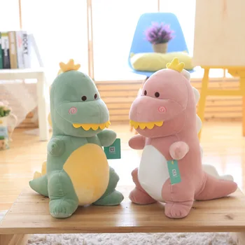 Ultra Minkštas Mielas Dinozaurų Pliušiniai Žaislai Mielas Gyvūnų, Animacinių Filmų Rožinė Įdaryti Lėlė Baby Nuraminti Partneris, Vaikai, Vaikų Gimtadienio Dovanos