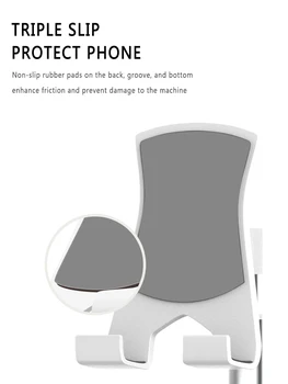 Universalus Reguliuojamas Tablet Laikiklio Stovas Laikiklis Reguliuojamas Ekrano Lopšys Anti-Slip 