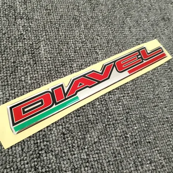 Už Ducati Diavel 1260S 1260 S 3D logotipas skydo pusė Bako lipdukas Trinkelėmis Kuro Raštas Lauktuvės Emblema, Motociklų Lipdukas