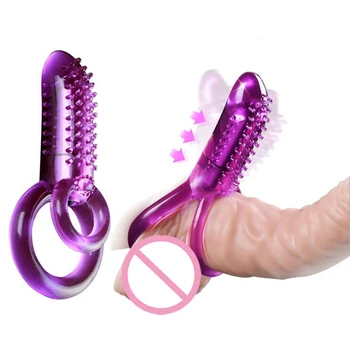Varpos Žaislai Klitorio Vibratoriai Moterims Klitorio Stimuliatorius Dvigubą Žiedą Gaidys Vyrų Dildo Strapon Kulka Vibratorius Masažas Sekso Parduotuvė