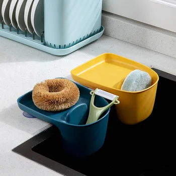 Virtuvės kriauklė kanalizaciją saugojimo krepšys siurbtukas lentynos, virtuvės reikmenys indų plovimo skuduras lazdelės įvairios saugojimo krepšys