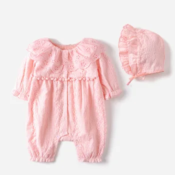 Vlinder Baby girl drabužiai Kūdikiams, kūdikių drabužiai 2vnt nustatyti Grynos Medvilnės Baby Kombinezonas Laipiojimo Drabužius baby girl jumpsuit