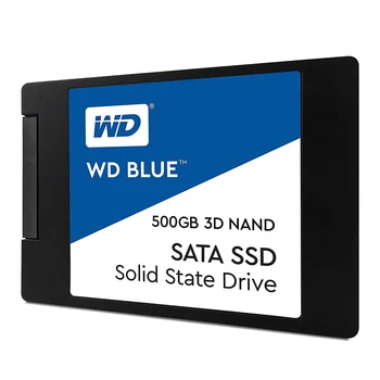 Western Digital WD Blue 500gb SSD interne Kietojo Disque 500 GB - SATA 6 Gbit/s, 2.5