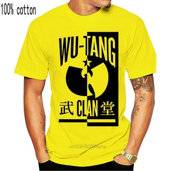 WUTANG CLAN - Ying Yang - T SHIRT S-M-L-XL-2XL Brand New - Oficiali T-Shirt Marškinėliai Vyrams trumpomis Rankovėmis Apvalios Kaklo