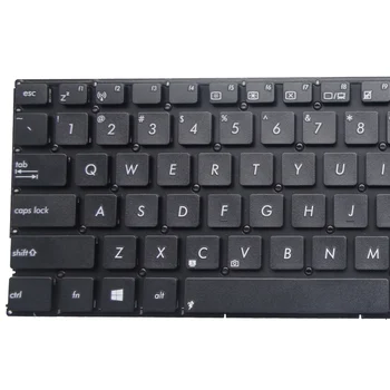 YALUZU MUMS nešiojamojo kompiuterio klaviatūros ASUS F555 F555L F555LA F555LB F555LC F555LD F555LJ JUODA