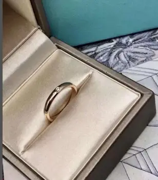 YTF322 S925 Sterlingas Sidabro Žiedas lady žiedas cirkonis vestuvių žiedas vestuvinis gimtadienio dovana