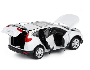 1/32 Jackiekim Honda CRV CR-V Diecast Modelio AUTOMOBILIŲ VISUREIGIS Žaislai vaikams Dovanos Traukti Atgal Balta/Geltona/Juoda Metalo,Plastiko,Gumos