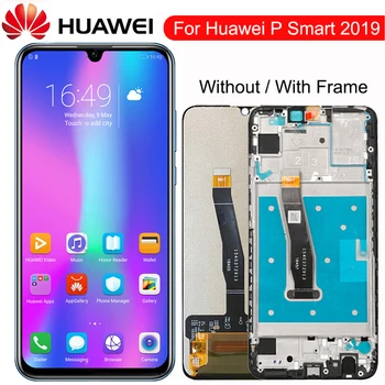10 Touch LCD Huawei P Smart 2019 versija LCD Ekranas + Touch Ekranas skaitmeninis keitiklis Asamblėjos Lcd Pakeisti PUODĄ-LX1 L21 LX3