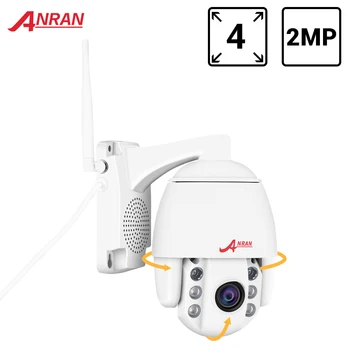 1080P 2MP PTZ IP Kamera, Wifi Lauko Vandeniui Mini Speed Dome Kameros H. 265 CCTV Saugumo Kameros Vaizdo Stebėjimo