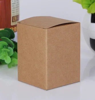 10vnt kraft popieriaus pakavimo kraft pakuotės, dėžutės, 