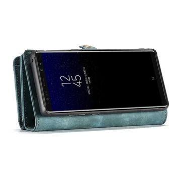2-in-1 Nuimamas Piniginės Kortelės Dangtelį Atveju Samsung Note 8 Telefoną Atveju Full - Apsauga su Virvelės 