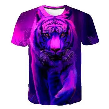 2020 marškinėliai vyrams 3D Gyvūnų Marškinėliai Paauglių Naujausias kačiukas Tshirts Popular Aukštos Kokybės Patogūs Marškinėliai Žmogus Vasaros 3d marškinėliai