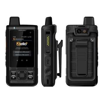 4G Tinklo radijo B8000 Android 8.1 Atrakinta 4000mAh Baterija su GPS dirbti su Zello POC Judriojo Radijo ryšio Telefono