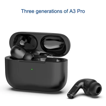 A3 Pro TWS Bluetooth 5.1 Ausinės Belaidžio Įkrovimo Ausinių Su Mikro Muzikos, Sporto Ausines Vandeniui Triukšmo slopinimo Ausines