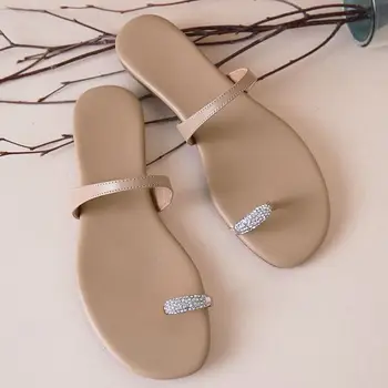 ALLBITEFO vasaros paplūdimio batai, moterims aukštakulniai moterims šlepetės kietas mažo kulno batų fifo Liežuviai Chaussons femme sandalias