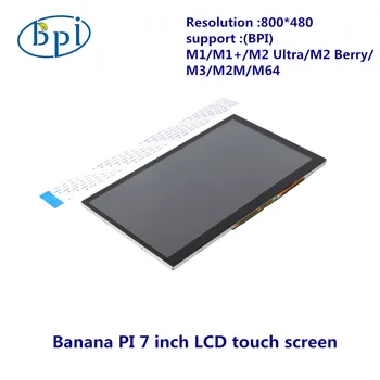 Aukštos kokybės 7 colių LCD Ekranas Jutiklinis Ekranas Bananų Pi M1/M1+/M3/M64/M2 Ultra/M2 Uogų/M2M Valdyba