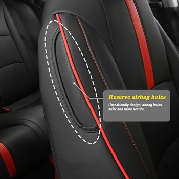 Automobilių Stiliaus Odinis 4 Sezonus, Automobilių Sėdynių užvalkalai Nustatyti Honda 10 Civic 2016-Pateikti Automobilių Sėdynės Padengti Pagalvėlė Vidaus Priedai