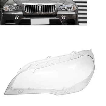 Automobilį, Aišku, priekinis žibintas Objektyvo Dangtelis Pakeitimo priekinis žibintas Žibintas Lempos Korpuso Dangtelis-BMW X5 E70 